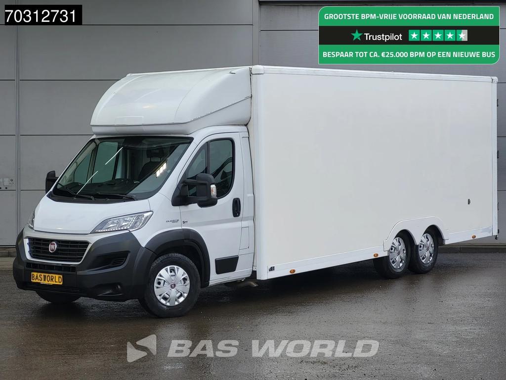 Fiat Ducato 130pk 30m3 XXL Rijbewijs B 3500KG 608cm Bakwagen, Stof, Gebruikt, Euro 6, 130 pk