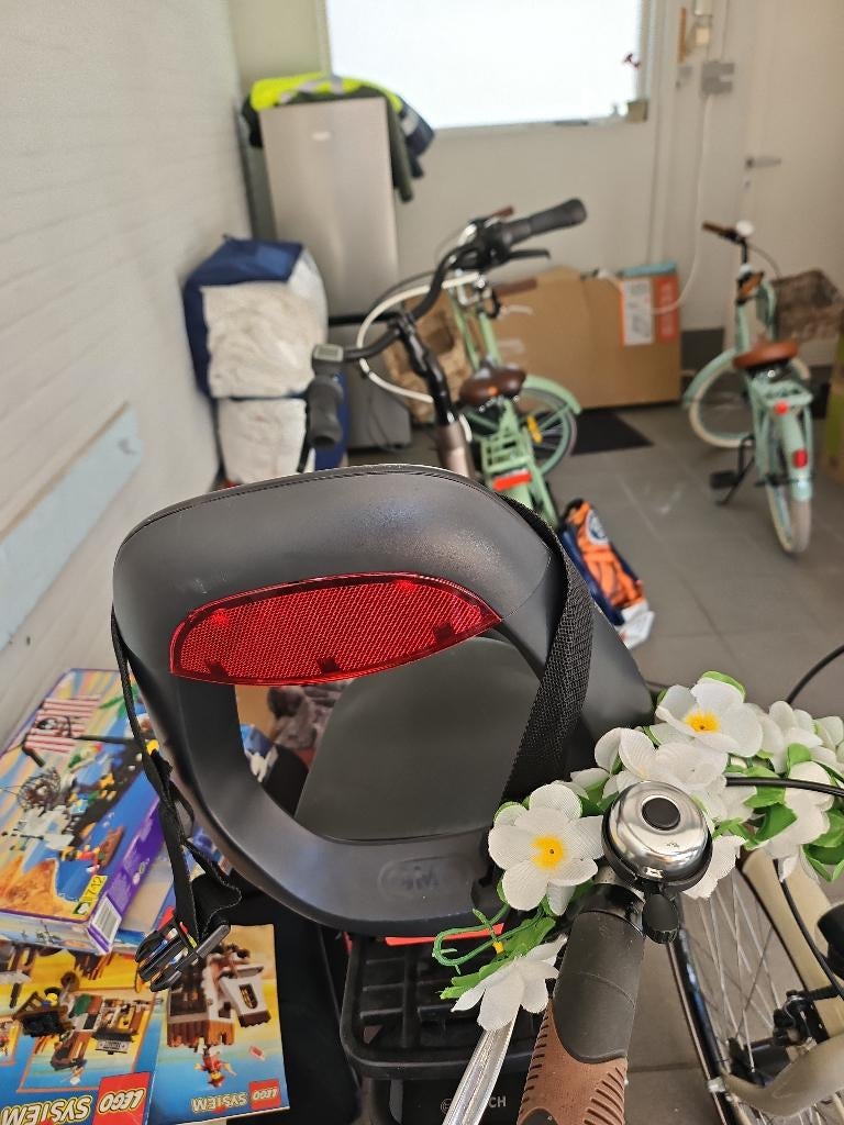 Yepp achterzitje met opzetstuk, Fietsen en Brommers, Fietsaccessoires | Fietsstoeltjes, Ophalen, Zo goed als nieuw, Achterzitje