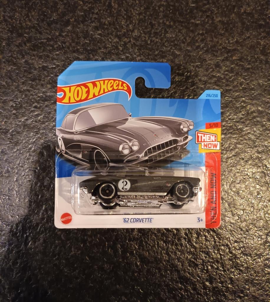 Hot Wheels - Corvette '62, Hobby & Loisirs créatifs, Envoi, Neuf, Voiture
