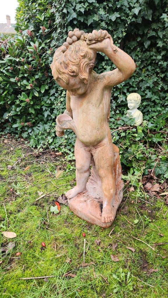 Handgemaakt Italiaans terracotta tuinbeeld, Ophalen