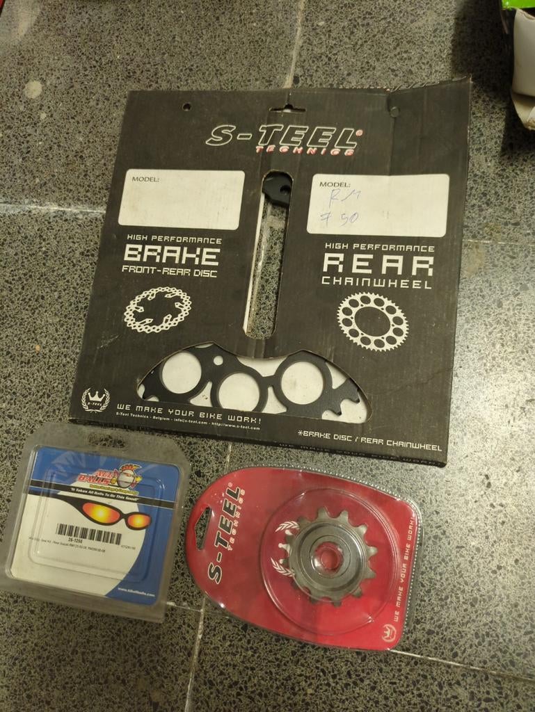 RM125 tandwielen + achterwiellagers, Ophalen of Verzenden