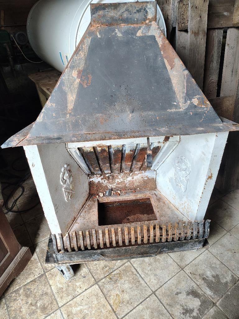 tuinhaard tuinkachel om in te bouwen, Tuin en Terras, Ophalen, Gebruikt