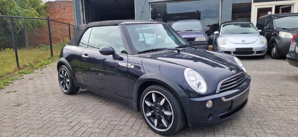 Mini Cooper Cabrio 1.6 à essence BJ 2008 134000 km, Autos, Achat, Entreprise, Cabriolet, Boîte manuelle