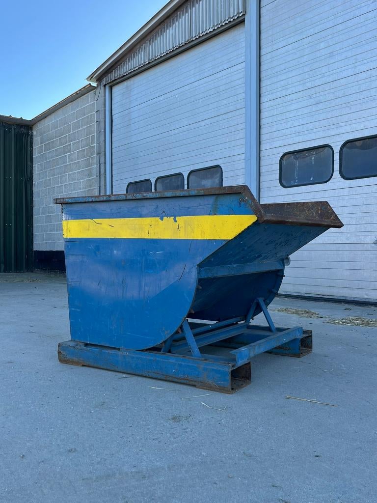 Kiepcontainer - Kantelcontainer (600L/900L), Doe-het-zelf en Bouw, Containers, Ophalen of Verzenden