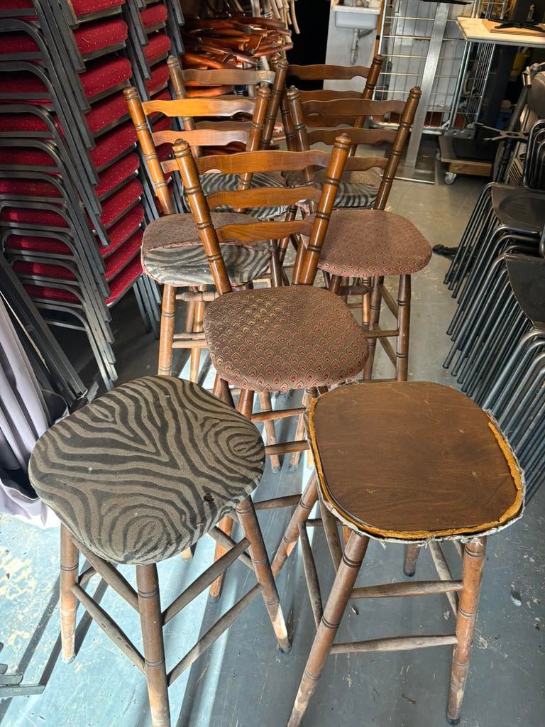 Lot de chaises de bar, Enlèvement, Utilisé