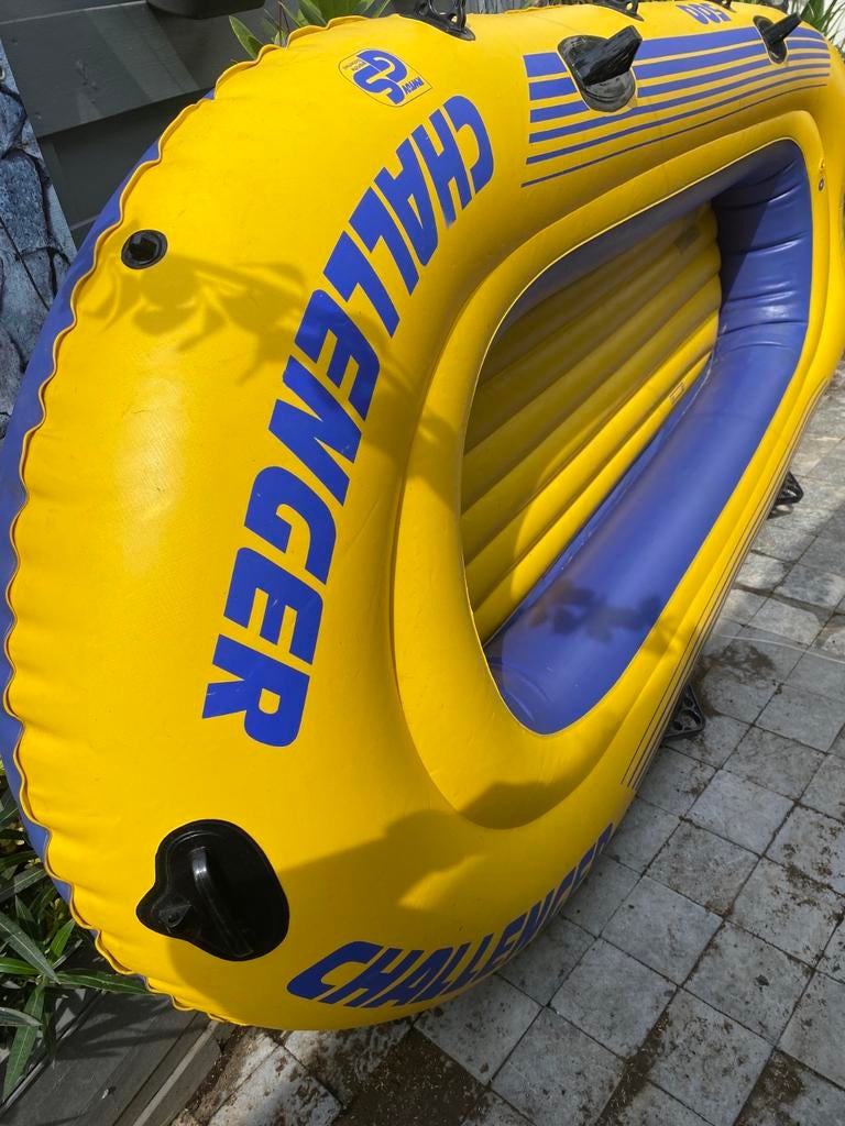 Bateau gonflable de plage, Watersport en Boten, Kano's, Gebruikt, Drie personen of meer, Overige typen, Opblaasbaar