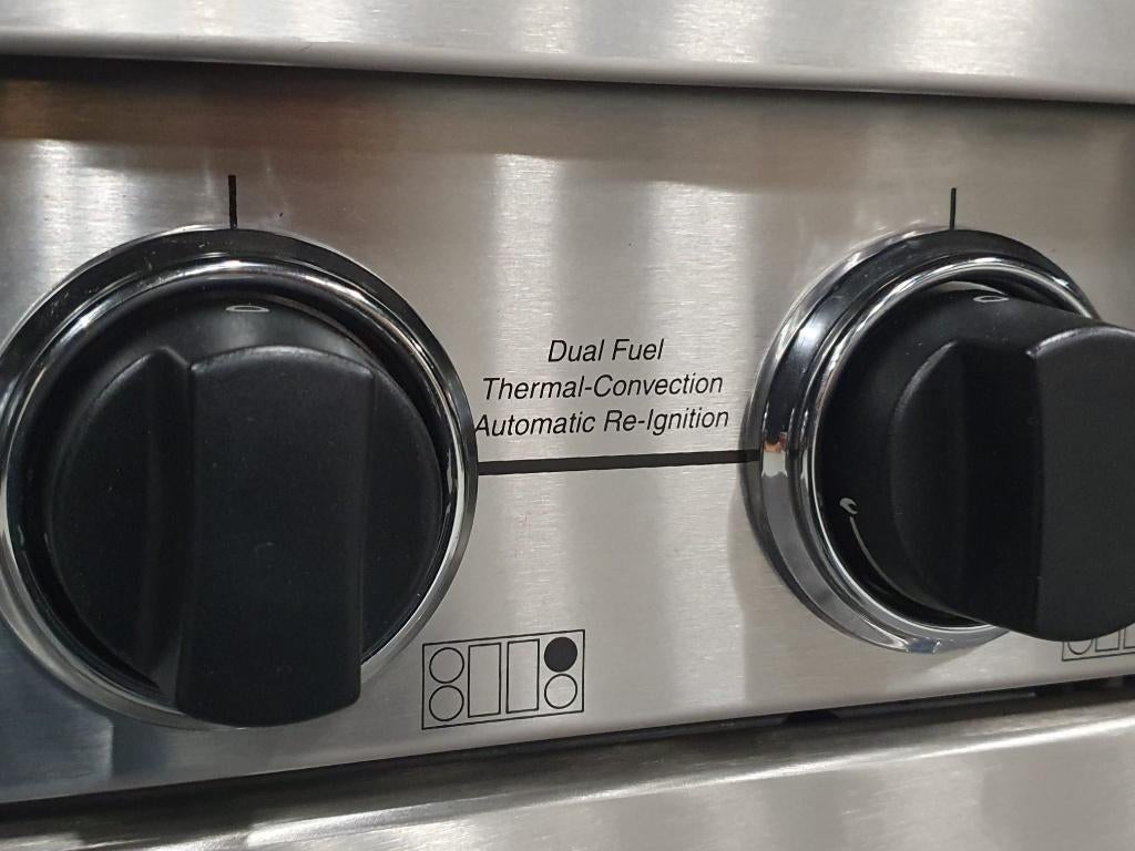 🔥Luxe Viking Fornuis 121cm RVS 2 elektrische ovens 4 pits, Elektronische apparatuur, Fornuizen, Ophalen, 60 cm of meer, Zo goed als nieuw