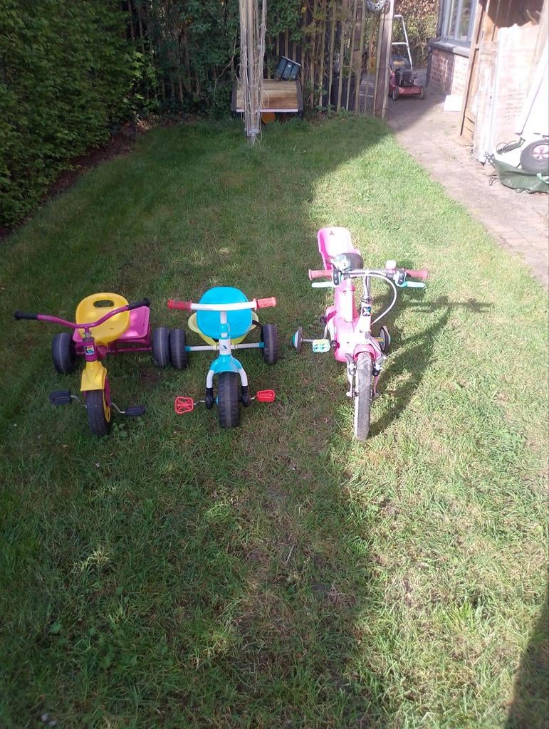 3 kinderfietsjes., Kinderen en Baby's, Ophalen
