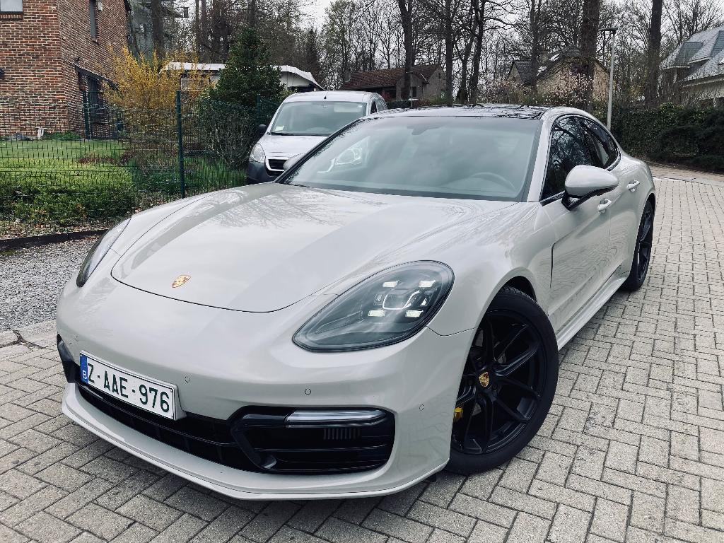 Porsche Panaméra 2.9 v6 turbo , exécutive , garantie  1 an, Autos, Cuir, Argent ou Gris, Entreprise, Entretenue par le concessionnaire