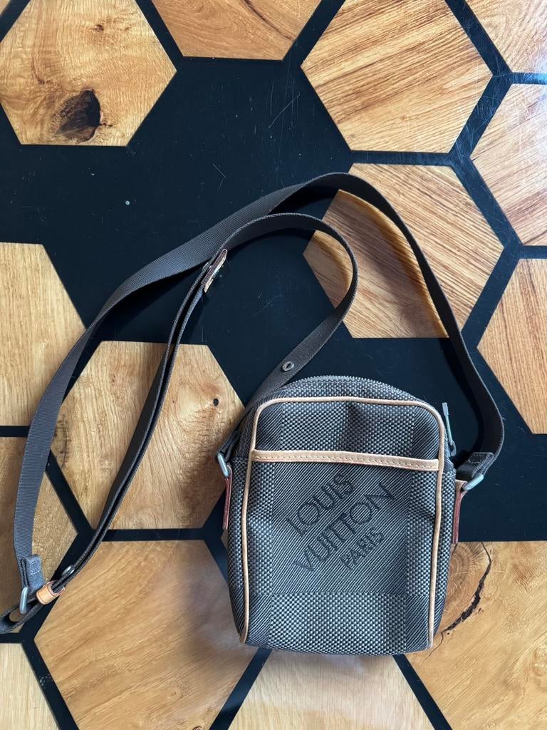 Sacoche Louis Vuitton, Ophalen, Zo goed als nieuw, Bruin, Overige merken