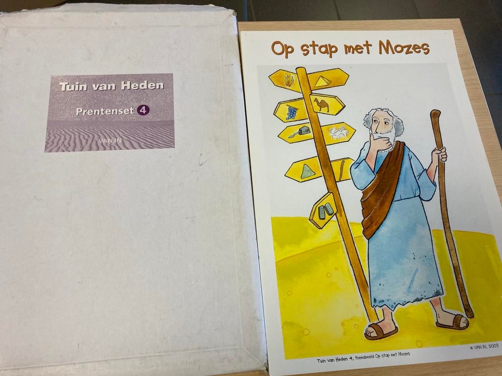 Mozes prentenset tuin van heden 4 godsdienst, Ophalen of Verzenden, Gelezen, Godsdienst en Levensbeschouwing