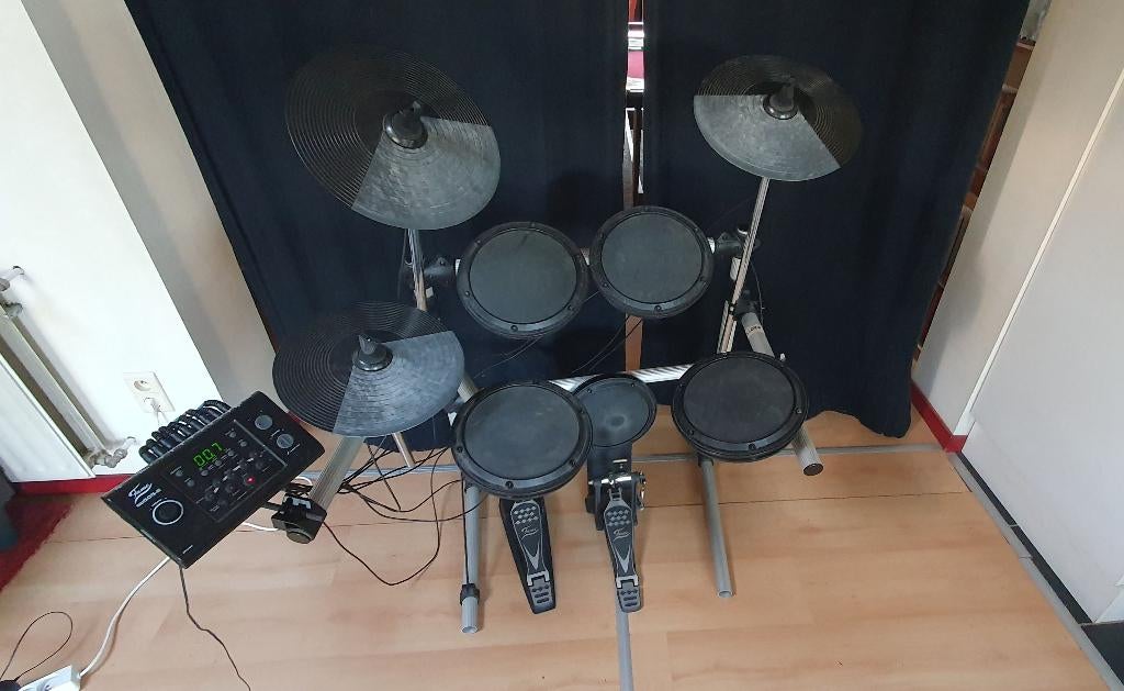 electrisch drumstel, Muziek en Instrumenten, Drumstellen en Slagwerk, Ophalen, Gebruikt, Overige merken, Elektronisch