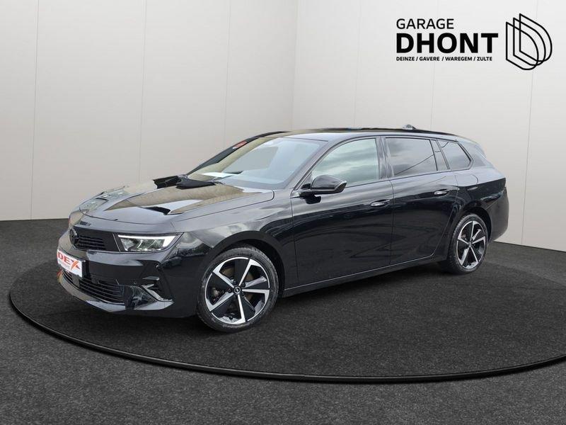 Opel Astra Sports Tourer GS - 1.2 Benzine - Automaat - 130PK, Auto's, Gebruikt, 1199 cc, Leder en Stof, Zwart
