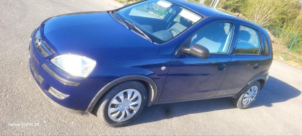 OPEL CORSA 2005+1.0ES+EURO4 +118000KM POUR 899 EU, Auto's, Opel, Blauw, Bedrijf, 1000 cc, Euro 4