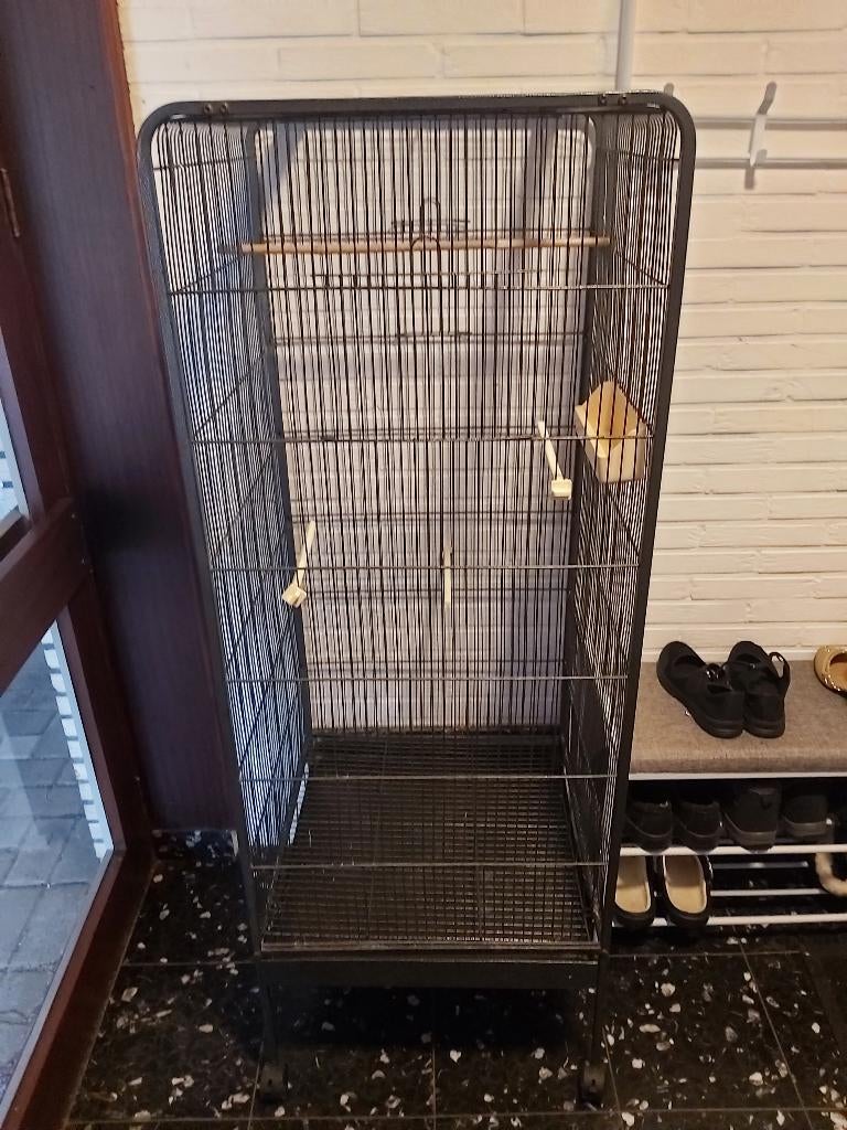 vogelkooi, Ophalen, Zo goed als nieuw, Metaal, Vogelkooi