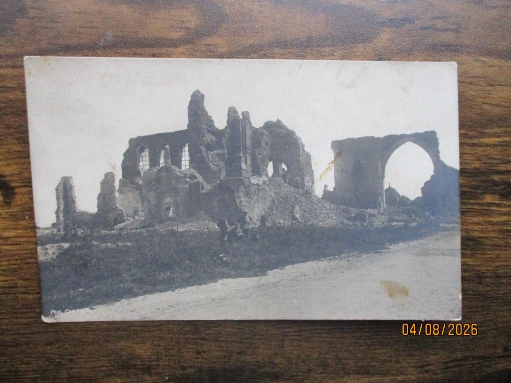 Carte postale Blanco Field, Envoi