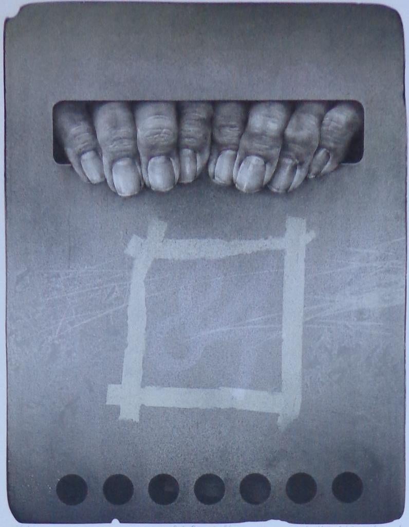 OLDRICH KULHANEK / P.O. BOX n 84 / KLEURLITHO / 70x51cm SIG, Ophalen of Verzenden