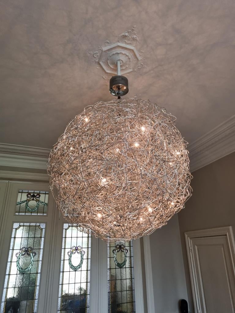 Grand lustre au design moderne, Enlèvement, Comme neuf, Métal, Modern design