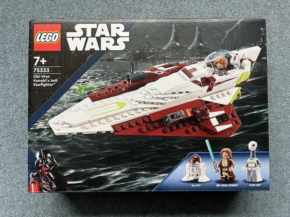 Lego 75333 Obi-Wan Kenobi’s Jedi Starfighter NIEUW / SEALED, Compleet, Star Wars, Lego, Nieuw