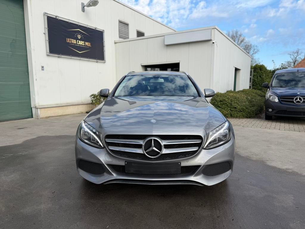 Mercedes C180d Bluetec/Automaat/Euro 6B/Avantgarde/GEKEURD, Auto's, Mercedes-Benz, Automaat, USB, Leder, Bedrijf