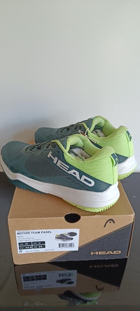 Nieuwe padelschoenen - Head Motion Team heren - maat 44,5, Sport en Fitness, Padel, Ophalen, Nieuw, Padelschoenen
