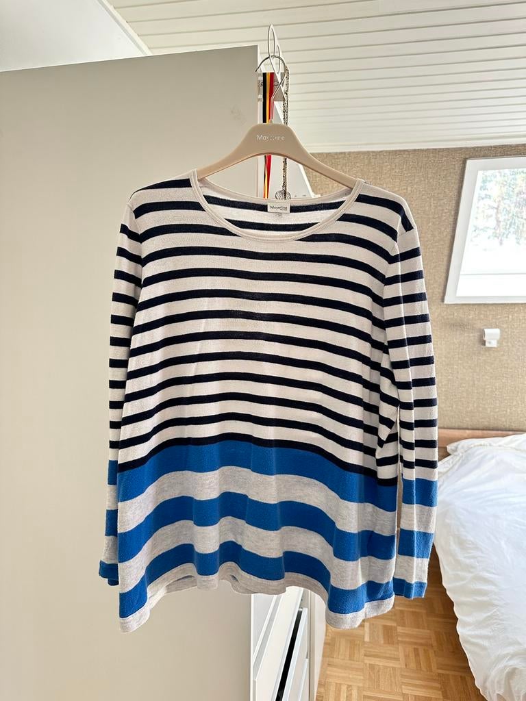 Mayerline pull blauw 46 / 2L, Kleding | Dames, Grote Maten, Ophalen, Gedragen, Blauw, Blouse of Tuniek