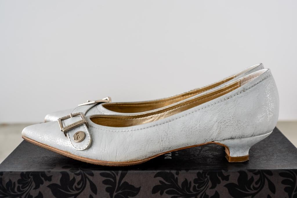 Schoenen, merk Nathan, NIEUW, maat 36, Kleding | Dames, Schoenen met lage hakken, Verzenden, Nieuw, Grijs