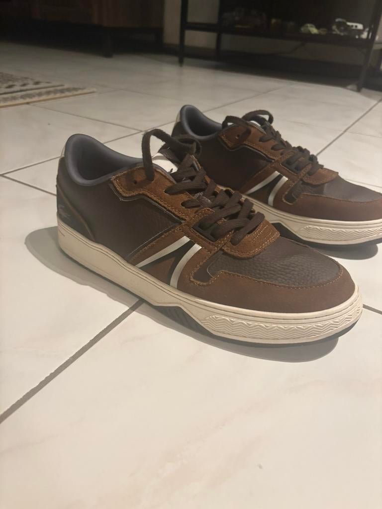 Lacosten schoenen te koop, Vêtements | Hommes, Chaussures, Comme neuf, Brun, Enlèvement, Baskets