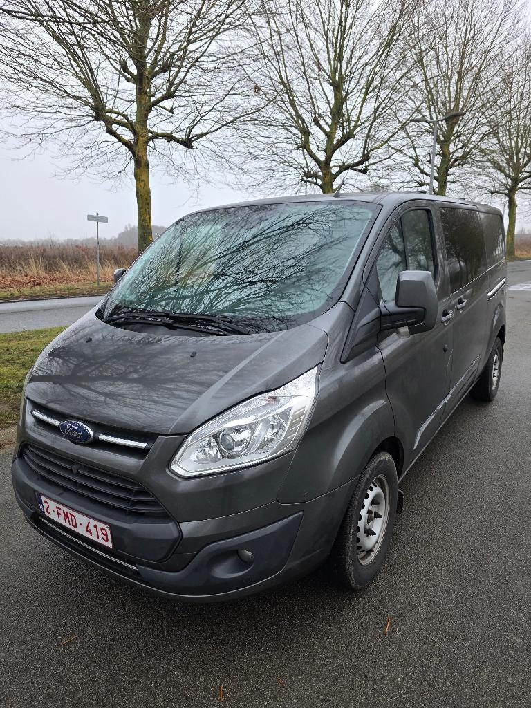 Ford Transit Custom 2017, Auto's, Ford, Bedrijf, Transit, ABS, Airbags, Airconditioning, Alarm, Bluetooth, Boordcomputer, Centrale vergrendeling