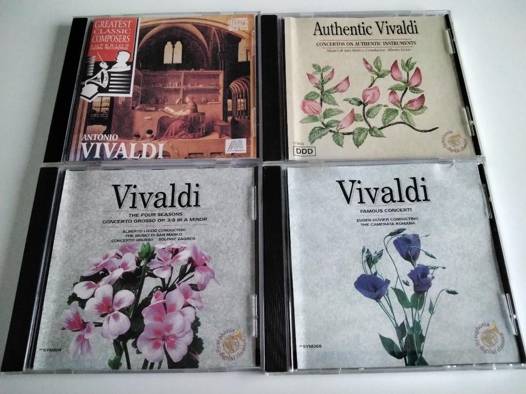 4 cd's met klassieke muziek van Antonio Vivaldi /NIEUW, Ophalen of Verzenden, Zo goed als nieuw