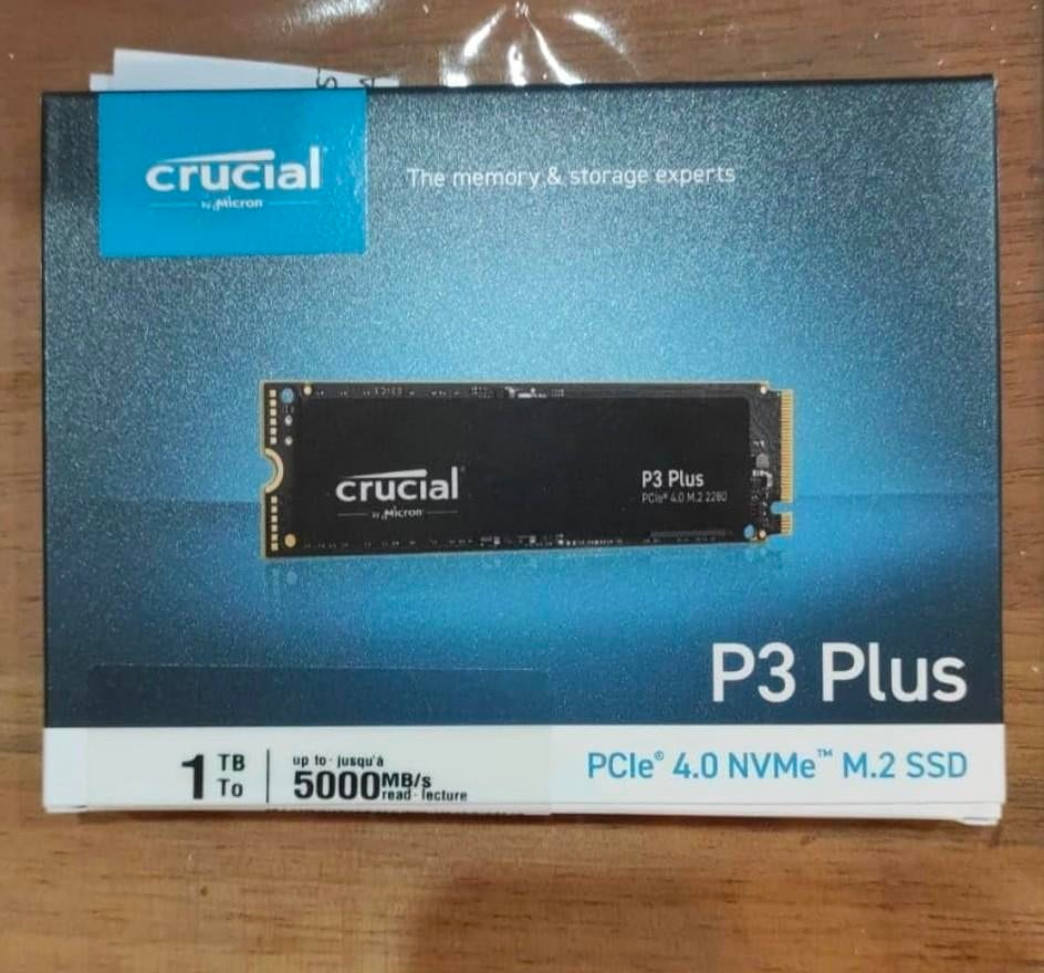 Crucial P3 Plus 4TB in perfecte staat, Enlèvement ou Envoi, SSD, Interne, CRUCIAL
