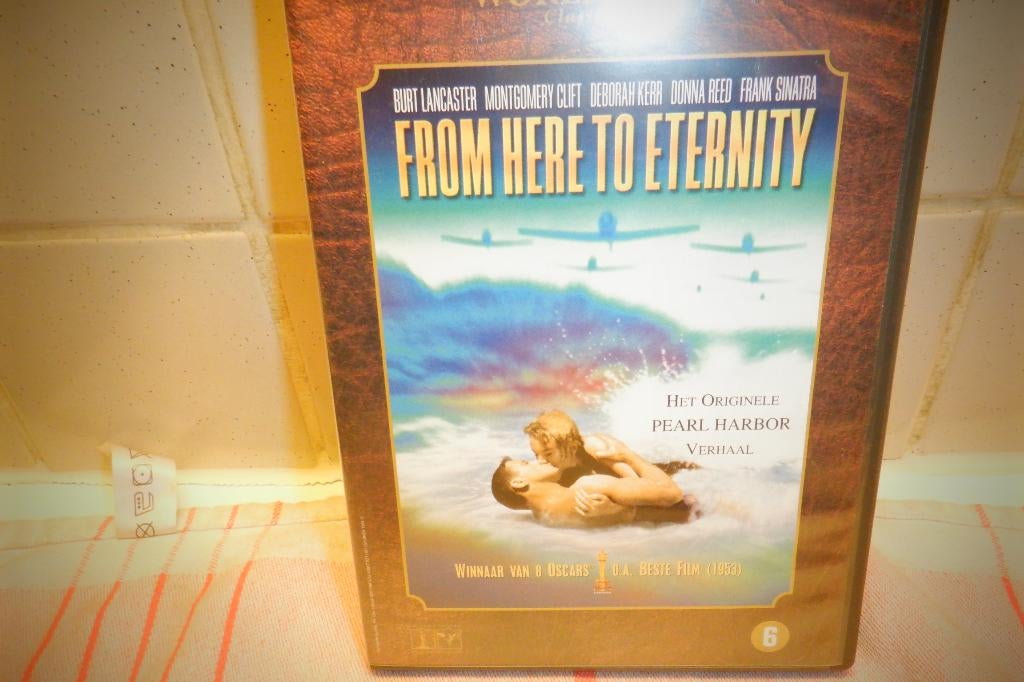 DVD From Here To Eternity.(Winnaar van 8 Oscars ), CD & DVD, DVD | Action, Comme neuf, Guerre, À partir de 6 ans, Enlèvement ou Envoi