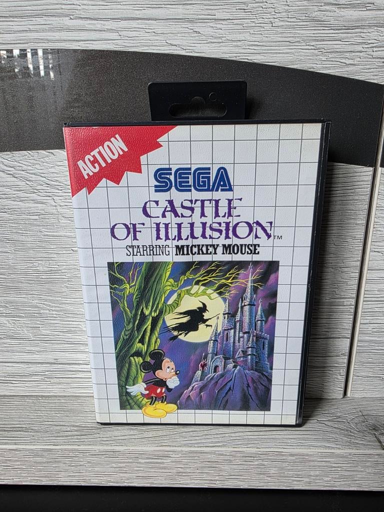 Castle of Illusion met Mickey Mouse Sega Master System in de, Games en Spelcomputers, Games | Sega, Gebruikt, 1 speler, Ophalen of Verzenden