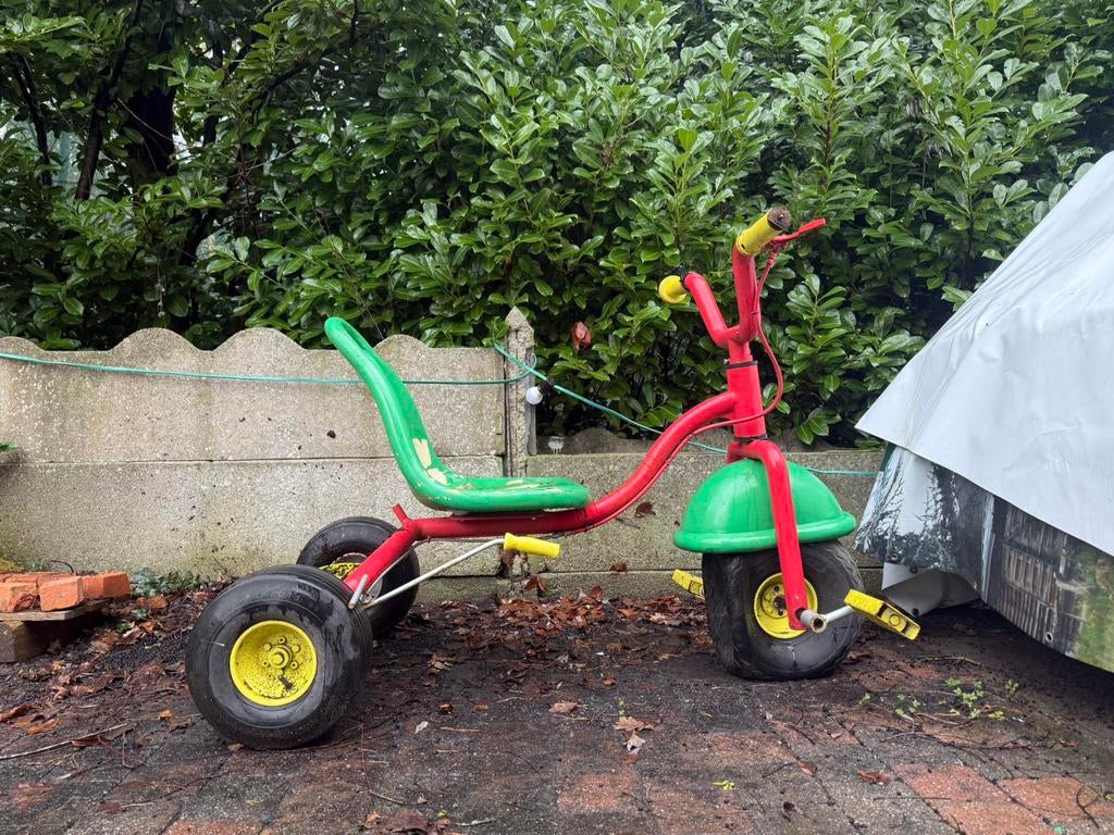 Xl driewieler ter opmaak, Ophalen