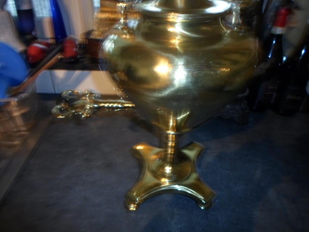 mooie koperen ketel met aftapkraan, Antiek en Kunst, Ophalen