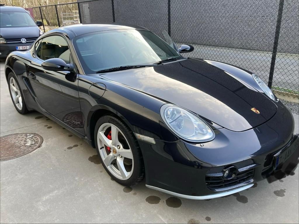 Porsche cayman S 3.4 Leder-Automaat, Auto's, Porsche, Automaat, Zwart, Leder, Particulier