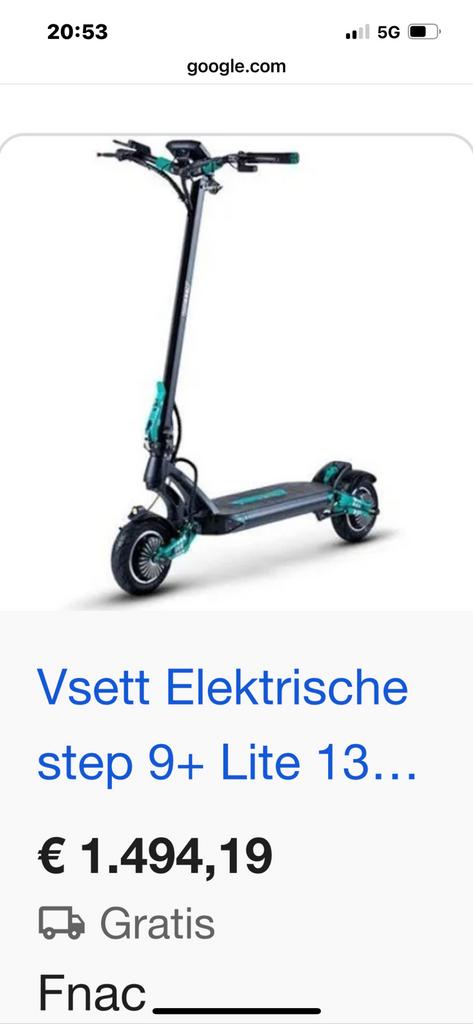 Vsett 9+, Vélos & Vélomoteurs, Enlèvement, Comme neuf