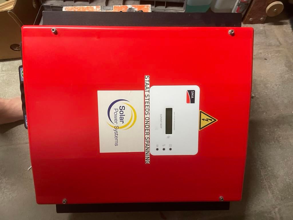 SMA SB3300 Sunny boy omvormer 3000W, Ophalen, Gebruikt, Collector, 200 wattpiek of meer