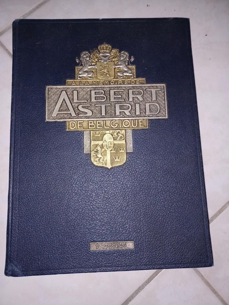 Ter nagedachtenis Albert Astrid beperkte uitgave, Antiek en Kunst, Ophalen of Verzenden