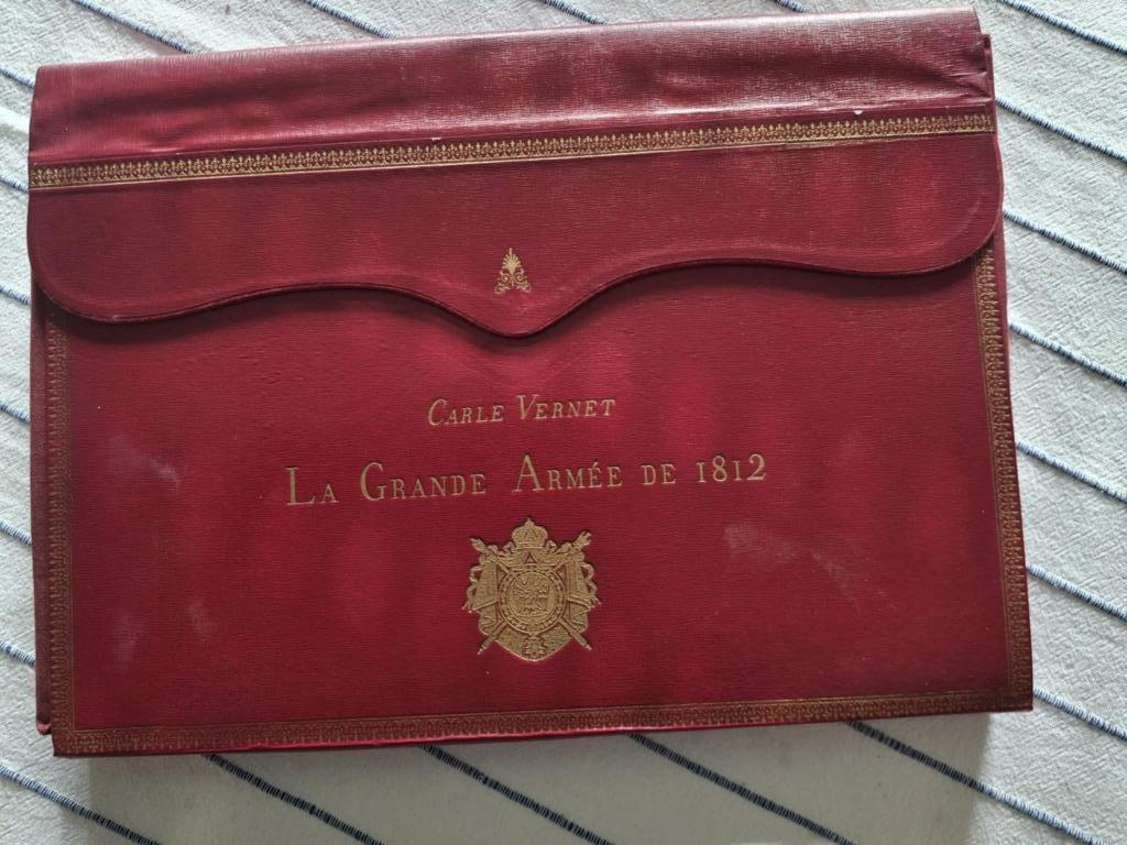 livre Rare VERNET Napoléon la grande armée de 1812, Ophalen of Verzenden, Landmacht, Boek of Tijdschrift