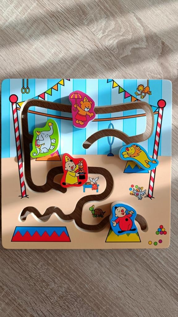 Bumba houten schuifpuzzel - Studio 100, Kinderen en Baby's, Ophalen, Zo goed als nieuw