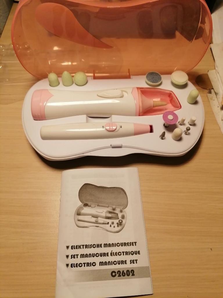 set manucure - pédicure, Ophalen of Verzenden, Nieuw, Hand- en Voetverzorging