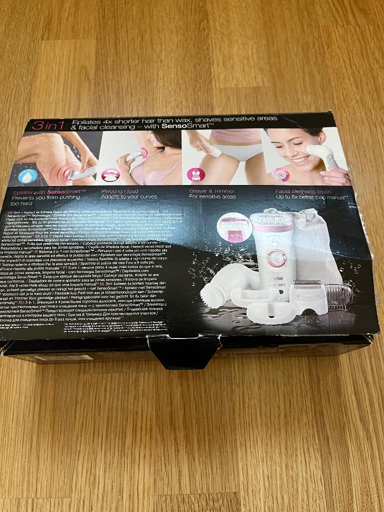 Épilateur Braun, Ophalen, Gebruikt, Scheren en Epileren