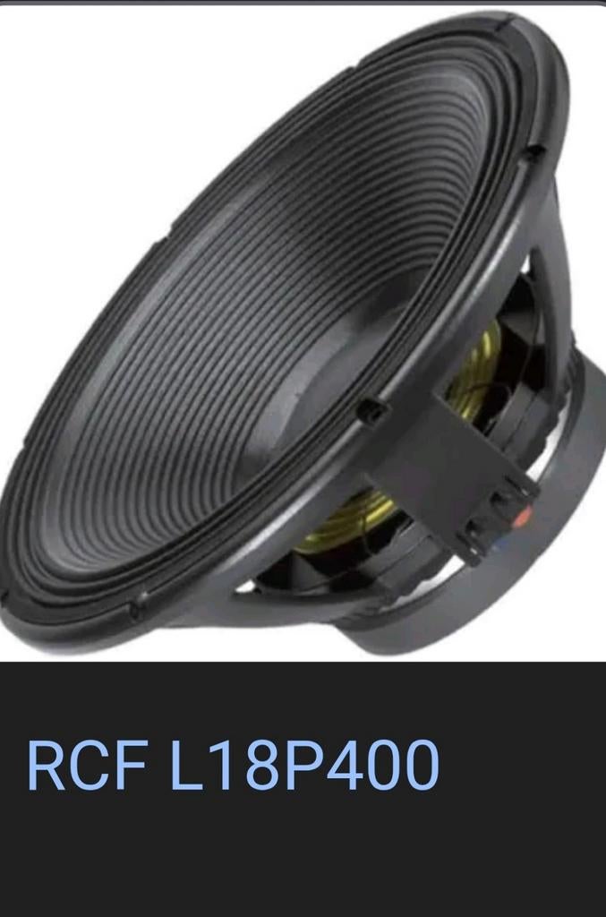 RCF 18" DRIVERS GEZOCHT!!, TV, Hi-fi & Vidéo, Enlèvement