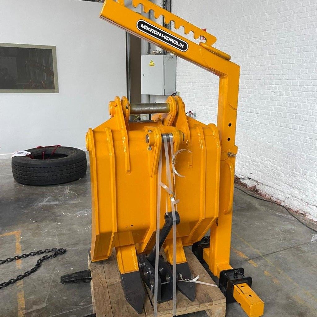 Hydraulische grijpers, Ophalen, Kraan