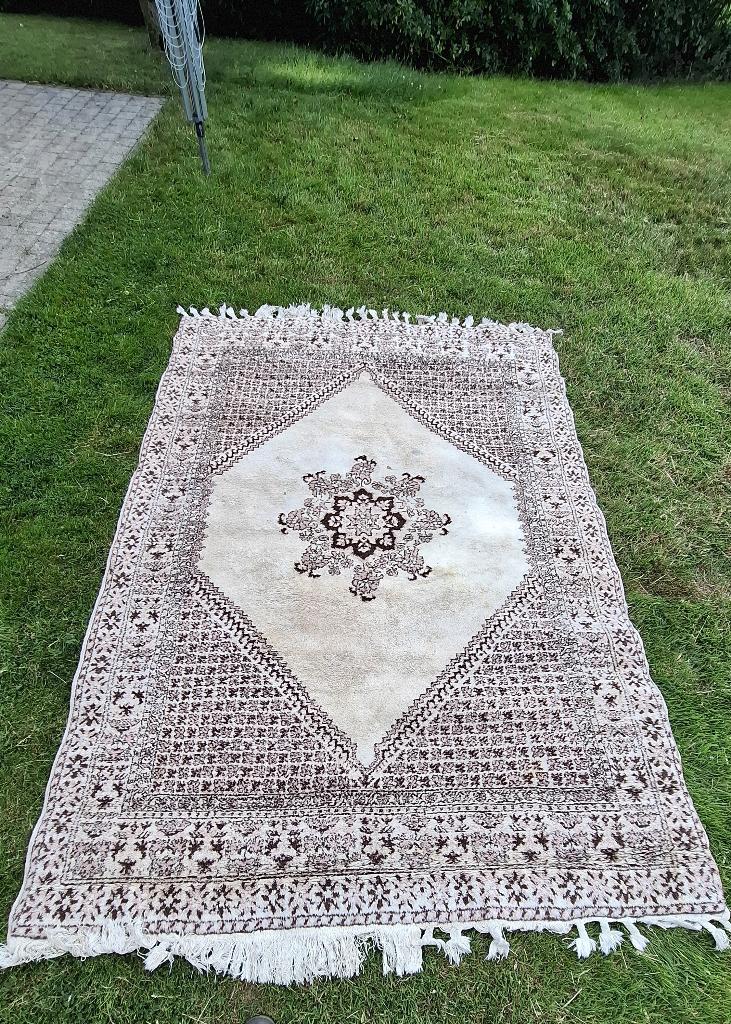 Berbertapijt (Marokko) 200x300, Ophalen, Gebruikt, Bruin, 200 cm of meer