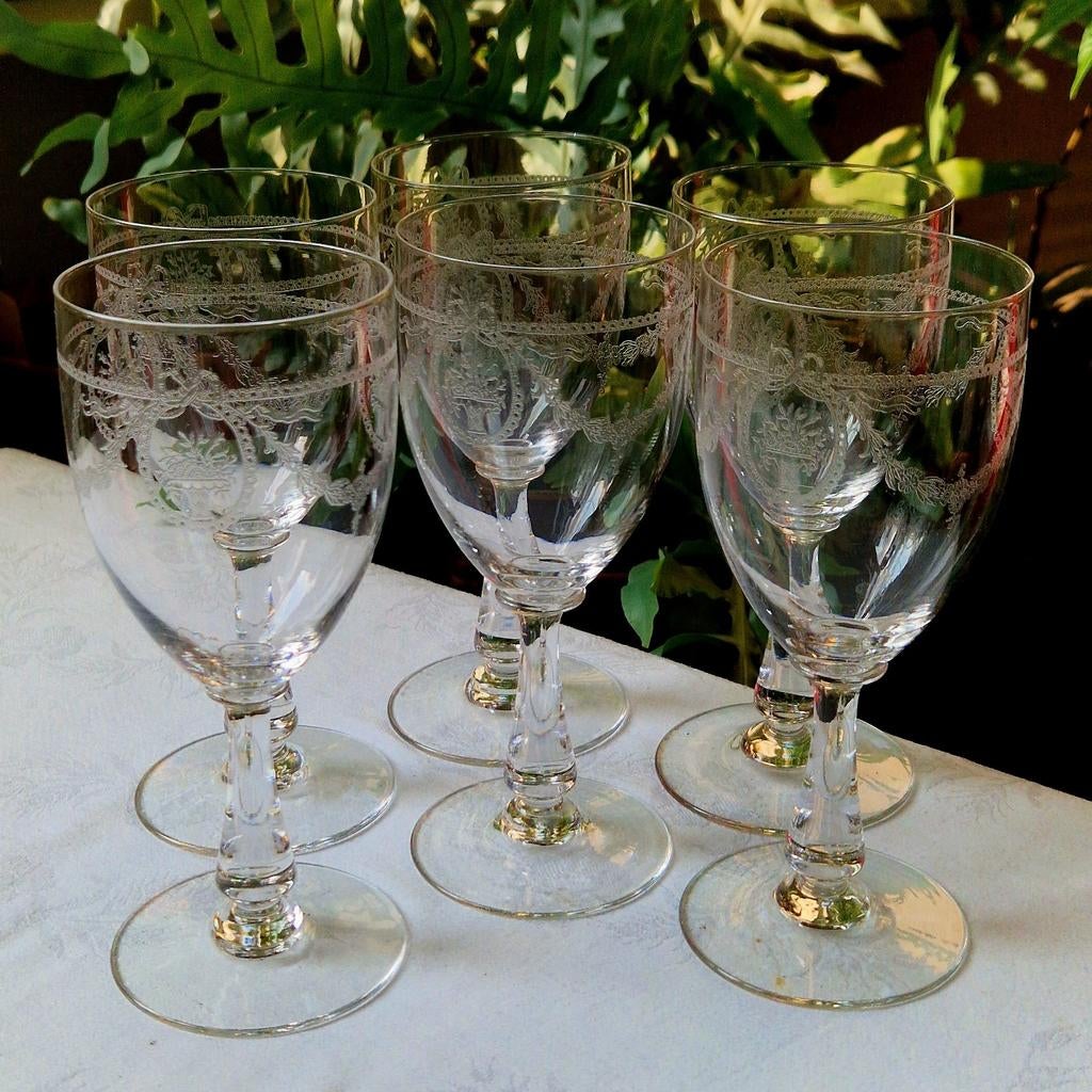 St. Louis - model Sapho 6 water glazen, Ophalen