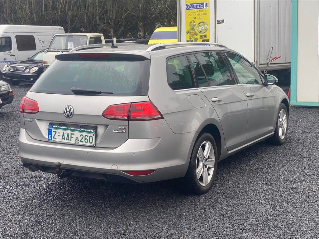Volkswagen Golf 7 Alltrack 1.6 TDI, Cuir, Argent ou Gris, Achat, Euro 6