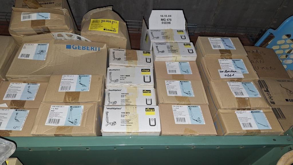 Sifon bad geberit viega, Ophalen of Verzenden, Nieuw, Bad