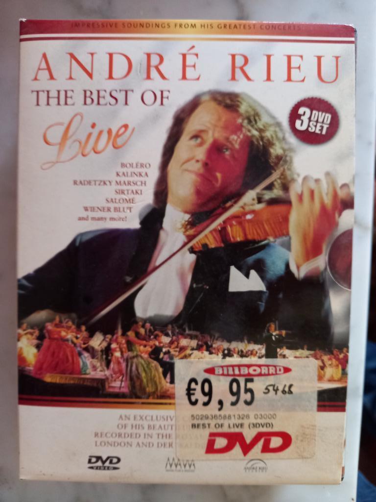 André Rieu – The Best of – Live 3 DVD Set, Cd's en Dvd's, Alle leeftijden, Ophalen of Verzenden, Gebruikt, Muziek en Concerten